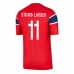 Norge Jorgen Strand Larsen #11 Hemma matchtröja VM 2026 Kortärmad Billigt